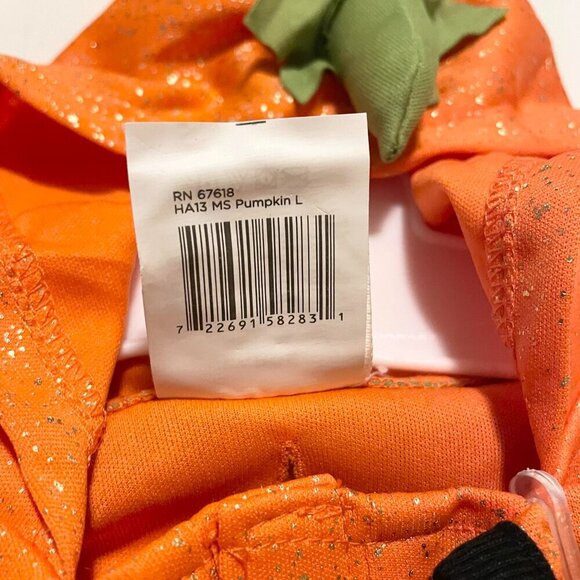 Martha Stewart Pets Dog Halloween Costume Pumpkin Size Large - Picture 5 of 8